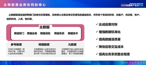 主數據管理的關鍵環節與信息系統集成服務
